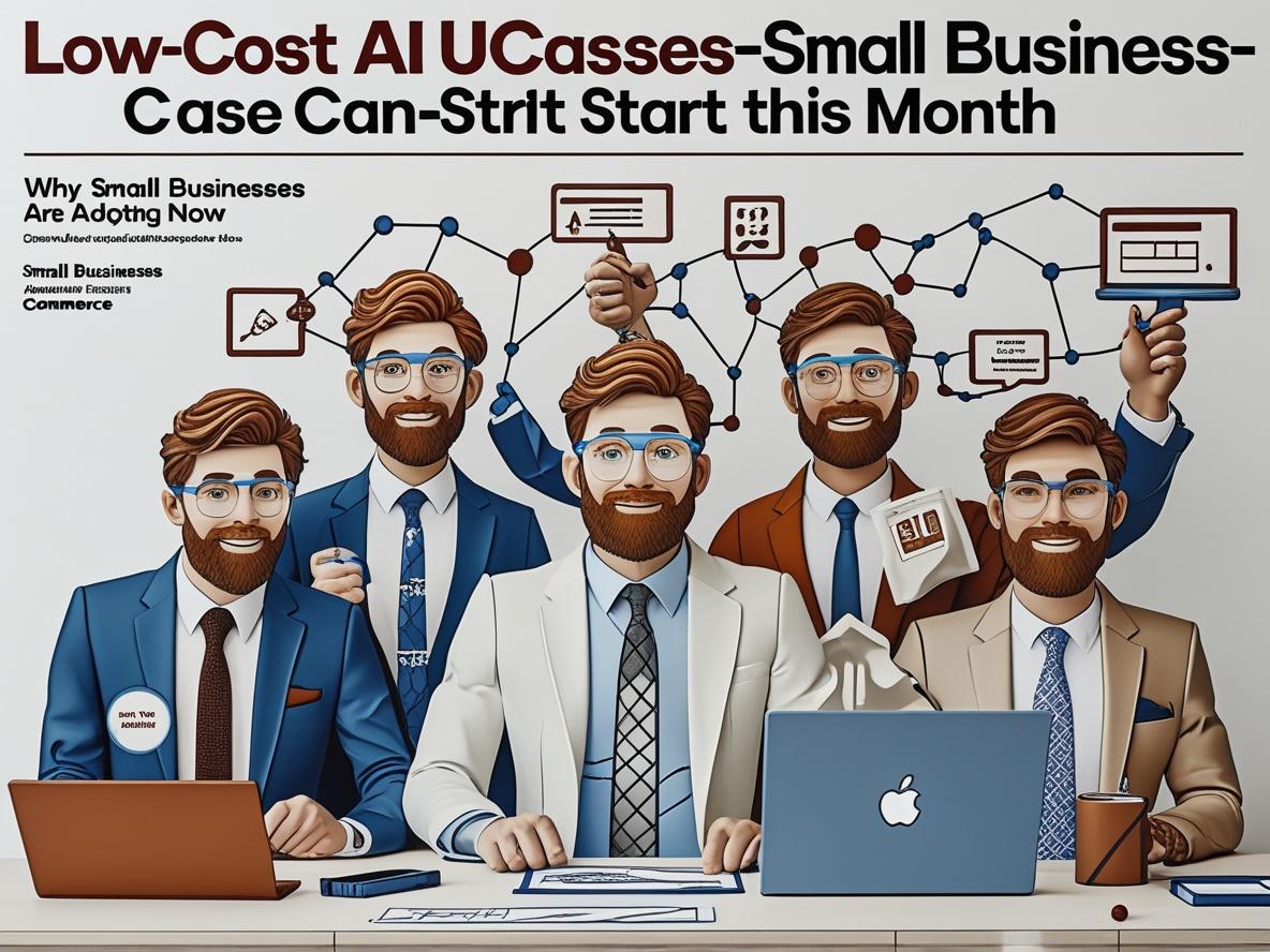 6 Low-Cost AI Use Cases Any Small Business Can Start This Month