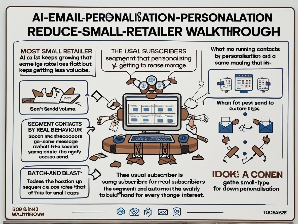 Could AI Email Personalisation Cut Your Churn? A Practical Walkthrough for Small Retailers